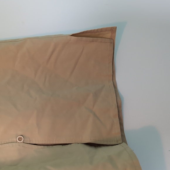 🍁Garoche Mode Yellowish/Tan Button-Up Tank Ptp 18.5 - Picture 3 of 3